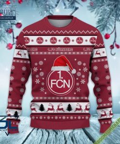 1. FC Nürnberg Ugly Christmas Sweater 2 Bundesliga Xmas Jumper