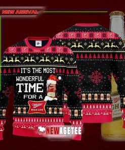 Its2BThe2BMost2BWonderful2BTime2BFor2BA2BMiller2BHigh2BLife2BBeer2BUgly2BChristmas2BSweater2B2 zMJrC