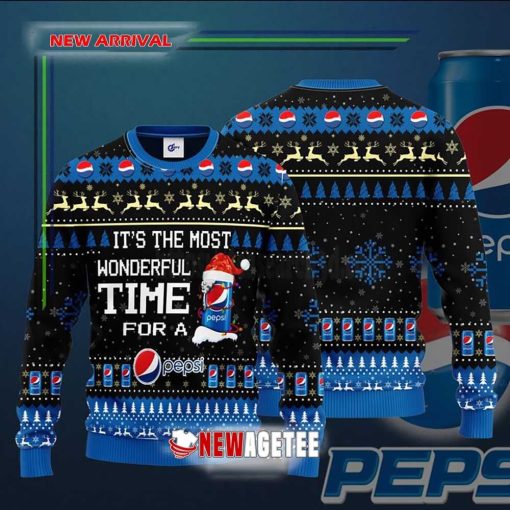 Its The Most Wonderful Time For A Pepsi Ugly Christmas Sweater