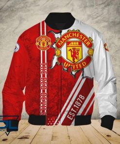 Manchester United The Red Devils 3D Hoodie Zip Hoodie Bomber T-Shirt 5