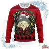 Totoro Ghibli Christmas Circle Ugly Christmas Sweater