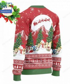 american eskimo christmas tree snowman ugly christmas sweater 5 yxIz5