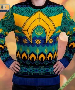 Aquaman Atlantean Armor Ugly Chrismas Sweater Gift For Adult And Kid