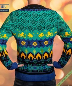 Aquaman Atlantean Armor Ugly Chrismas Sweater Gift For Adult And Kid