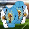 Argentina Coconut World Cup 2022 Champions 3D Sweater And Hoodie T-Shirt