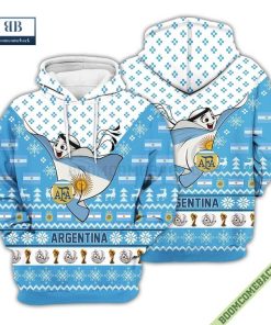 argentina world cup 2022 mascot ugly christmas sweater hoodie t shirt 15 qfOrZ