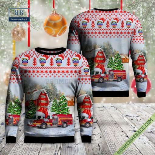 Arkansas, Little Rock Fire Department Ugly Christmas Sweater