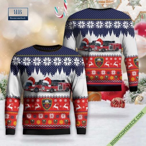 Arkansas, North Little Rock Fire Department Ugly Christmas Sweater