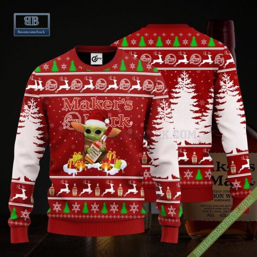 Baby Yoda Hug Makers Mark Ugly Christmas Sweater
