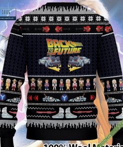 back to the future christmas 3d ugly sweater 5 hEHlA