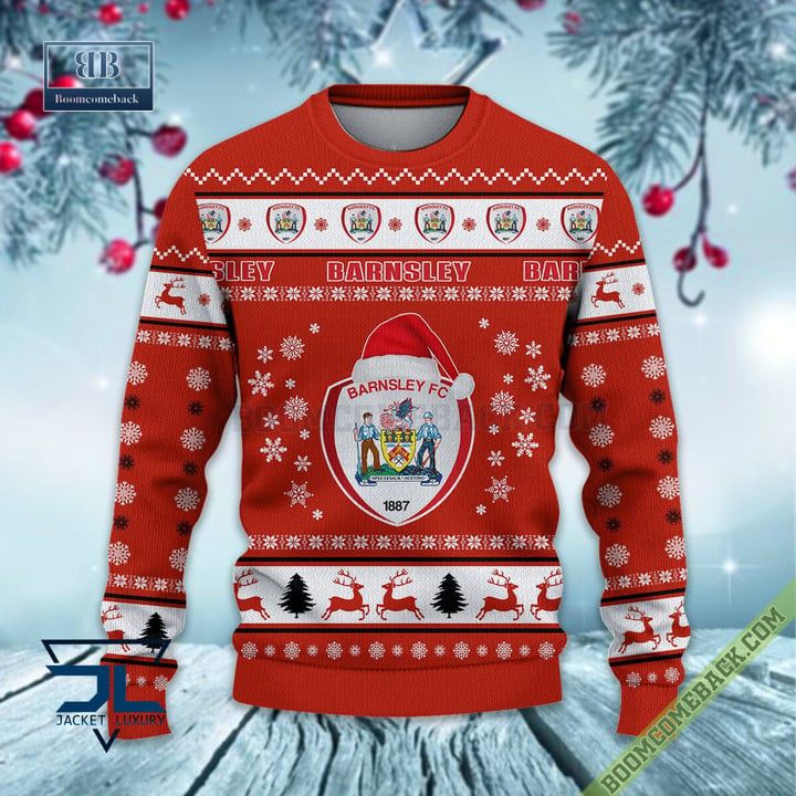 Barnsley FC Trending Ugly Christmas Sweater