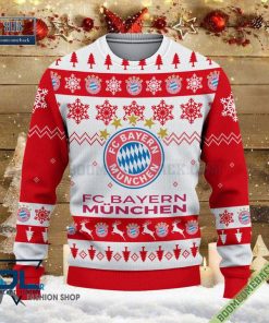 Bayern Munich Xmas Sweatshirt Ugly Christmas Sweater