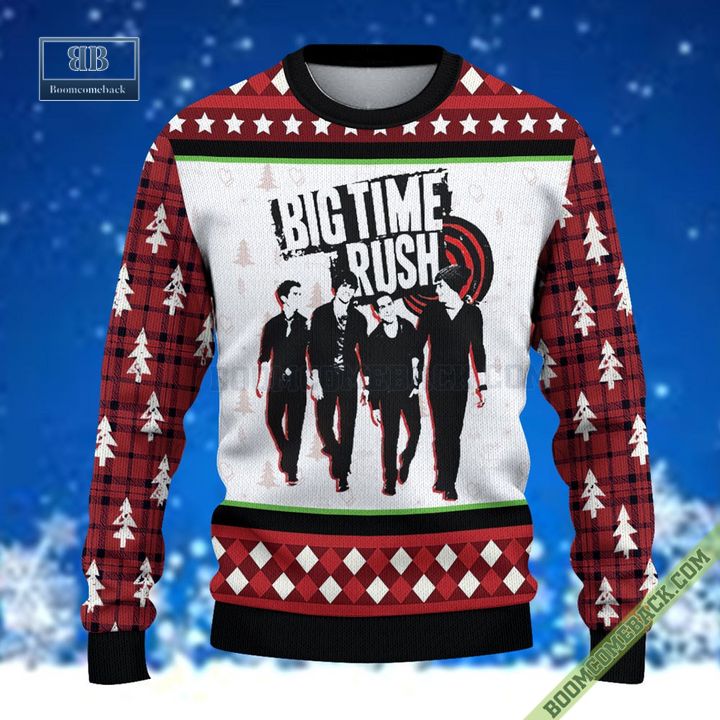 Big Time Rush Forever Tour 2022 Christmas Sweater
