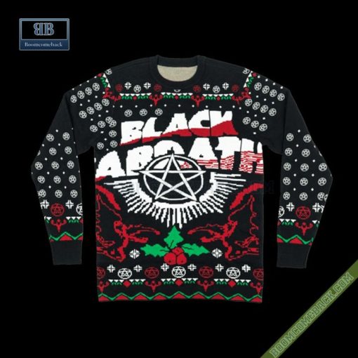 Black Sabbath Band 3D Ugly Christmas Sweater