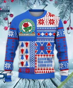 Blackburn Rovers Ugly Christmas Sweater, Christmas Jumper