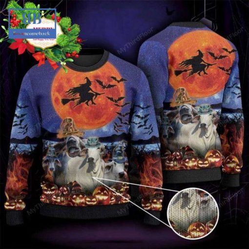 Brahman Witch Halloween Ugly Christmas Sweater