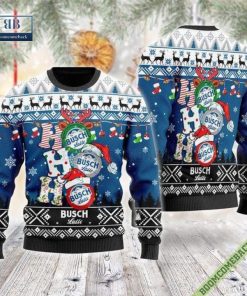 Busch Latte Ho Ho Ho Christmas Ugly Sweater