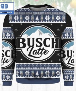 busch latte snowflake ugly christmas sweater 3 Uy727