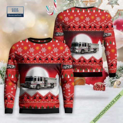 Candia Fire Department Ugly Christmas Sweater