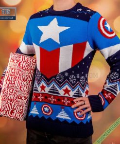 captain america uniform cosplay ugly christmas sweater 5 iMRFe