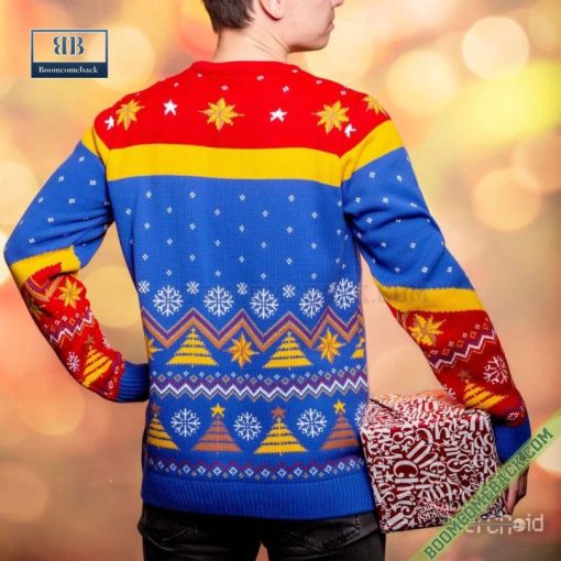 Captain Marvel Ugly Christmas Sweater Jumper