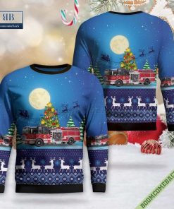 Channahon Fire Protection District Ugly Christmas Sweater