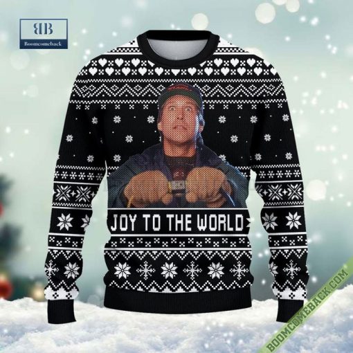 Christmas Vacation Joy To The World 3D Ugly Sweater
