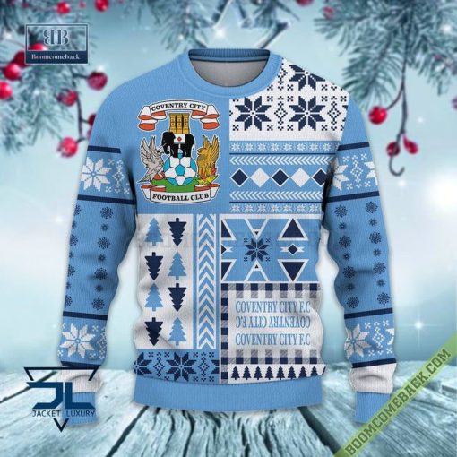 Coventry City Ugly Christmas Sweater, Christmas Jumper