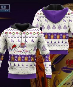 crown royal santa hat christmas ugly christmas sweater hoodie zip hoodie bomber jacket 2 sOiSc