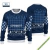 Dallas Cowboys Christmas Grinch Knitted Sweater