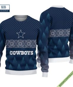 Dallas Cowboys Christmas Tree Ugly Sweater