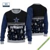 Dallas Cowboys Dear Couple Ugly Christmas Sweater