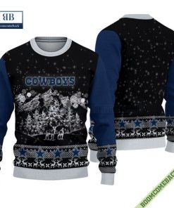 Dallas Cowboys Mountain Ugly Christmas Sweater