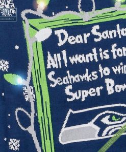 dear santa seattle seahawks win the super bowl ugly christmas sweater 7 hETpS