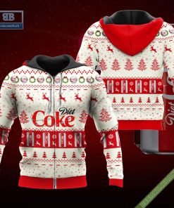 diet coke santa hat christmas ugly christmas sweater hoodie zip hoodie bomber jacket 3 Qxx1i
