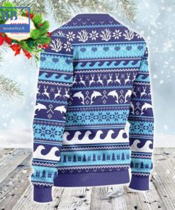 dolphin into the ocean ugly christmas sweater 5 tutnU