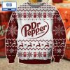 Dr Pepper Est 1885 Snowflake Ugly Christmas Sweater