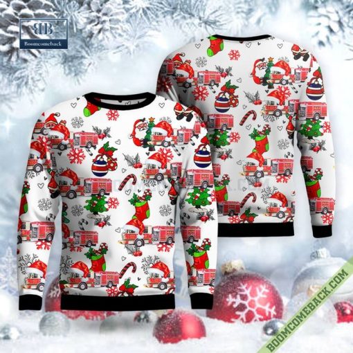 Ebenezer Fire Company Christmas Sweater Jumper