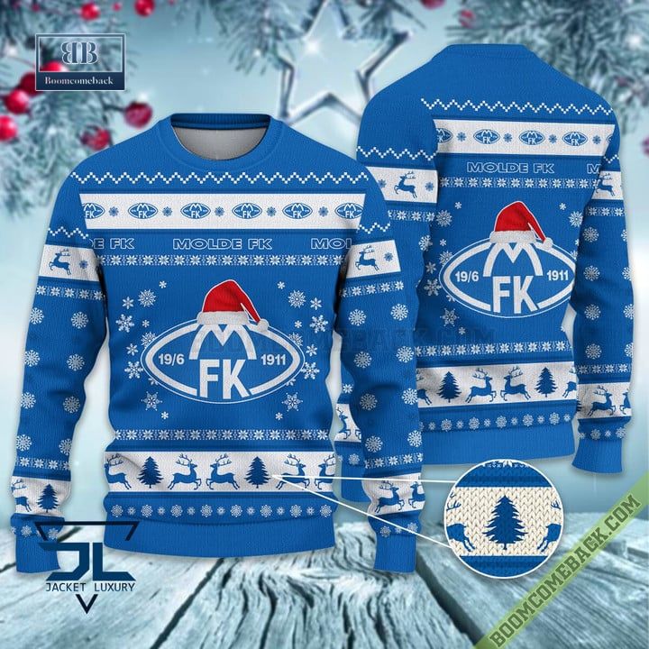 Molde Fotballklubb Ugly Christmas Sweater Jumper