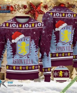 Aston Villa Logo Ugly Christmas Sweater
