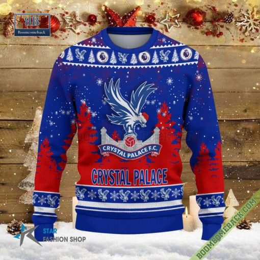 Crystal Palace Logo Ugly Christmas Sweater