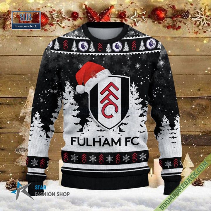 Fulham Logo Ugly Christmas Sweater