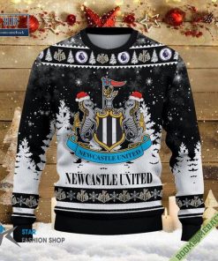 Newcastle United Logo Ugly Christmas Sweater