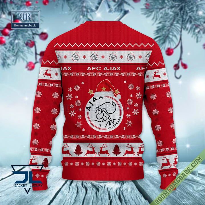 Eredivisie AFC Ajax Soccer Club Ugly Sweater Lelijke Trui