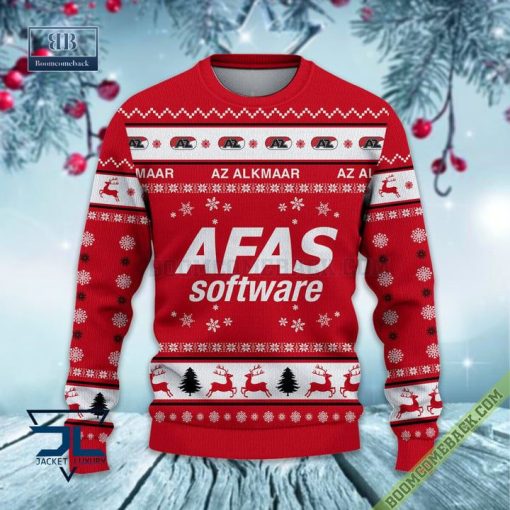 Eredivisie AZ Alkmaar Soccer Club Ugly Sweater Lelijke Trui