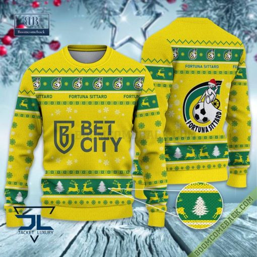 Eredivisie Fortuna Sittard Soccer Club Ugly Sweater Lelijke Trui