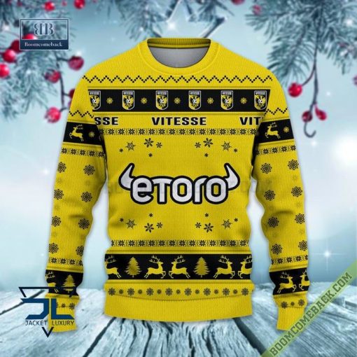 Eredivisie Vitesse Soccer Club Ugly Sweater Lelijke Trui