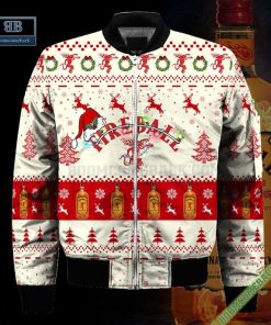 fireball santa hat christmas ugly christmas sweater hoodie zip hoodie bomber jacket 4 6fqwO