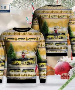 Forks Township Fire Department Christmas Sweater Jumper