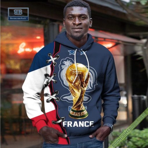 France Flag National Soccer Team World Cup 2022 3D Sweater And Hoodie T-Shirt
